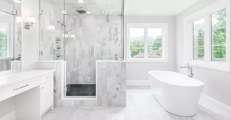 Full Shower Remodel in Long Branch