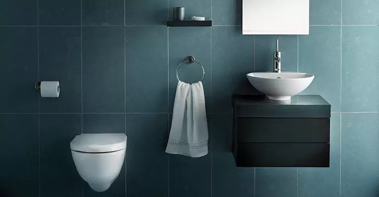 Half Bathroom Renovation in Long Branch