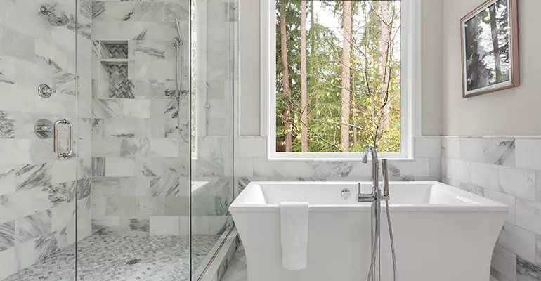 Bathtub to Tile Shower Conversion in Long Branch